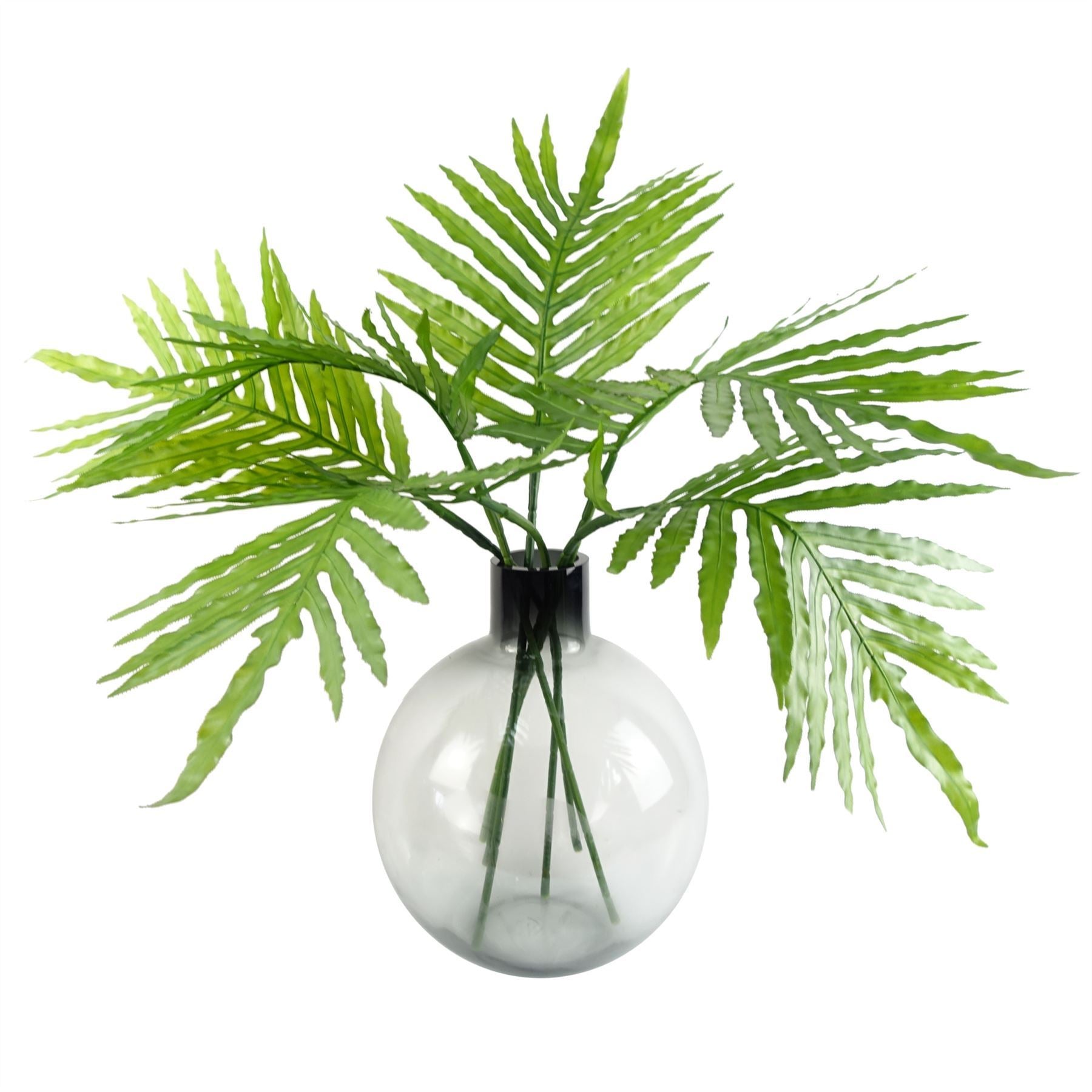 Artificial Pack of 6 x 95cm Green Palm Botanik - Premium Quality