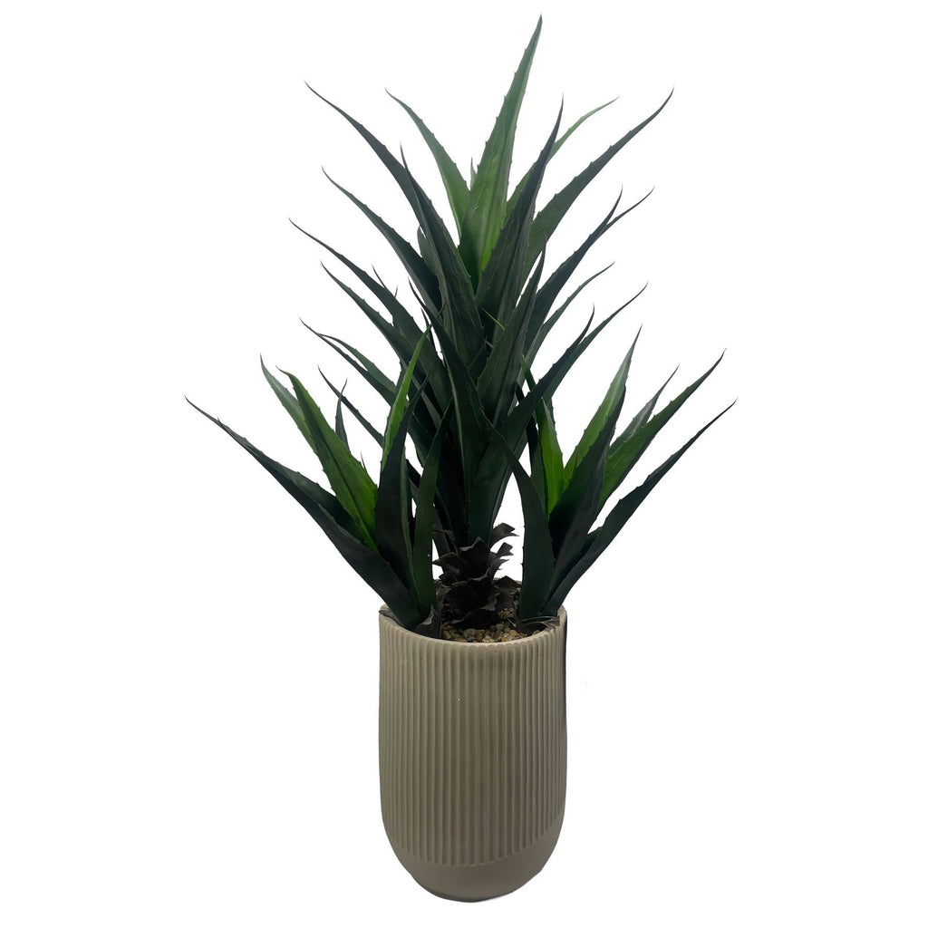 110cm Artificial Agave Tropical Display in Pot Artificial - Premium Quality