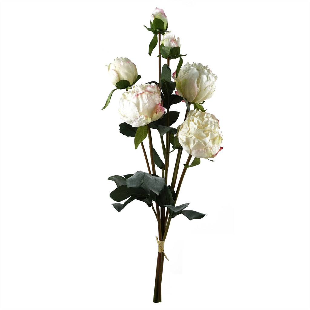 75cm Dahlia Peony Artificial Foliage Retro Vase - Premium Quality