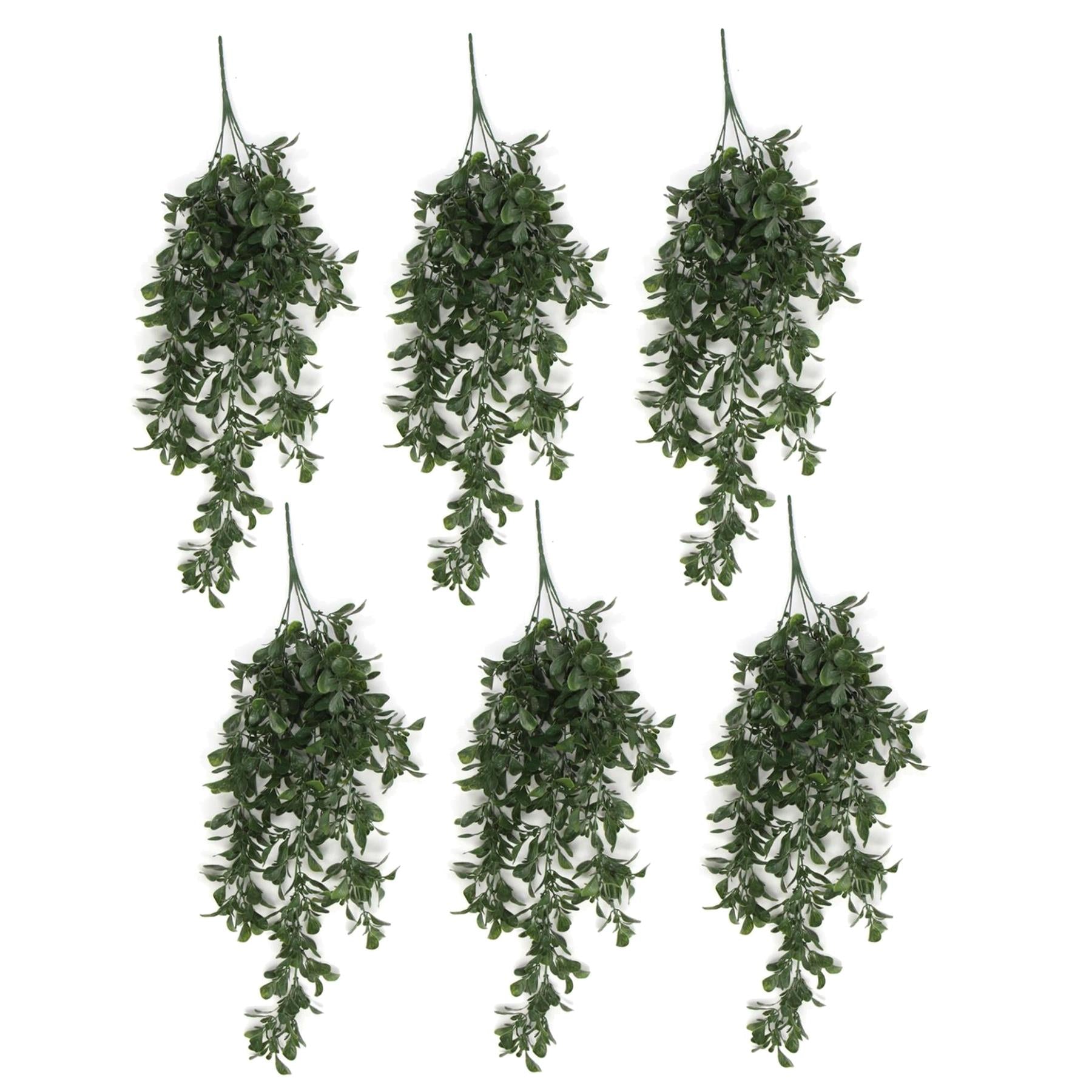 Hanging UV and Fire Resistant Artificial Peperomia Plant 68cm - Premium Quality