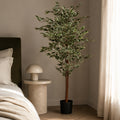 160cm Artificial Ficus with Natural Variegated Leaves - Premium Quality