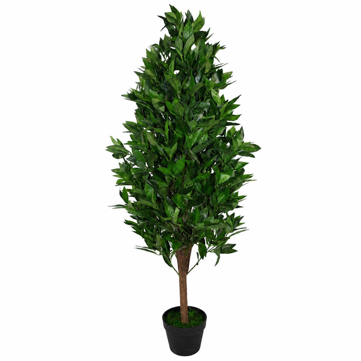 120cm Leaf Realistic Artificial Bay Cone Laurel Topiary