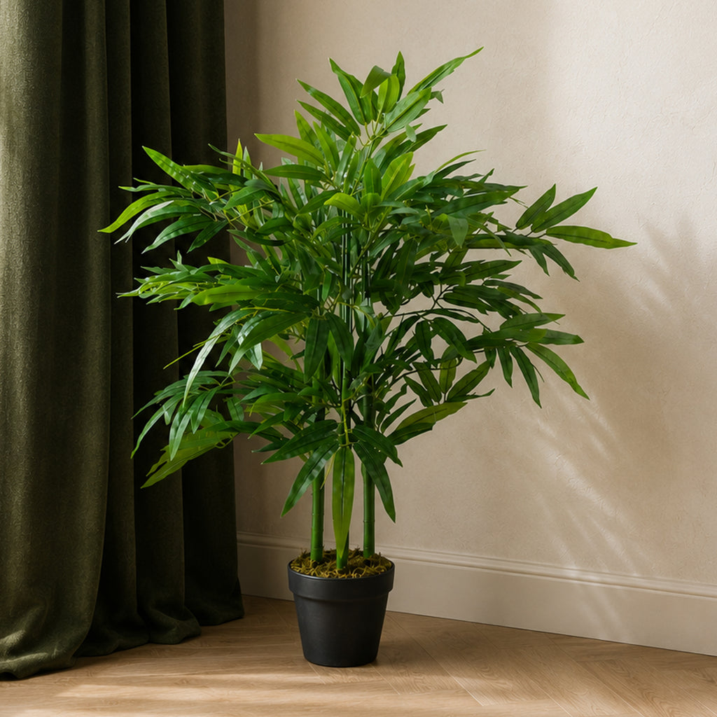 90cm Botanik Realistic Artificial Bamboo Plants / Trees Green