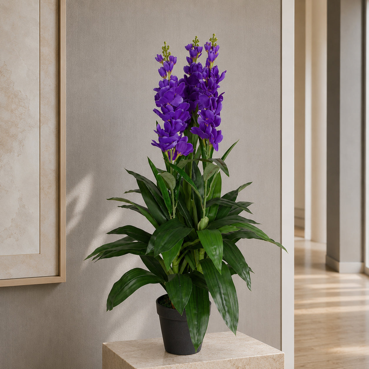 100cm Artificial Cymbidium Orchid Plant - Extra Large