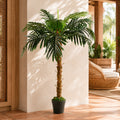 130cm Botanik Large Realistic Artificial Palm Tree Princess