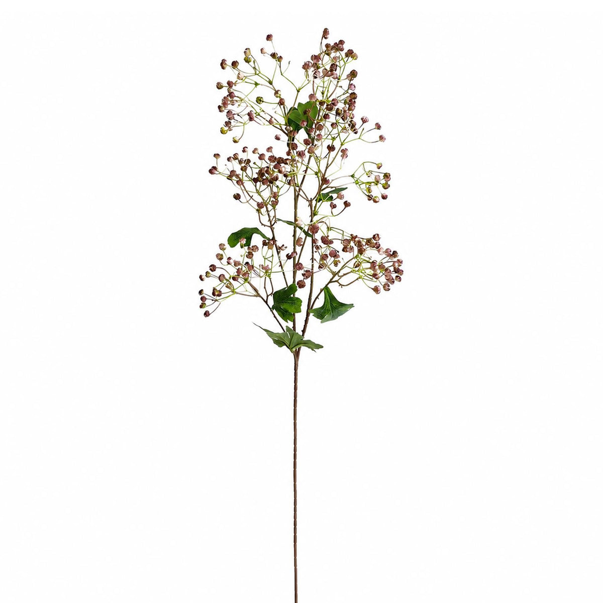 Faux Daphne Berry Sprays, 86cm Branching Stems - Set of 6