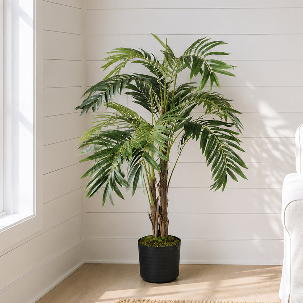 120cm Premium Artificial palm tree with pot
