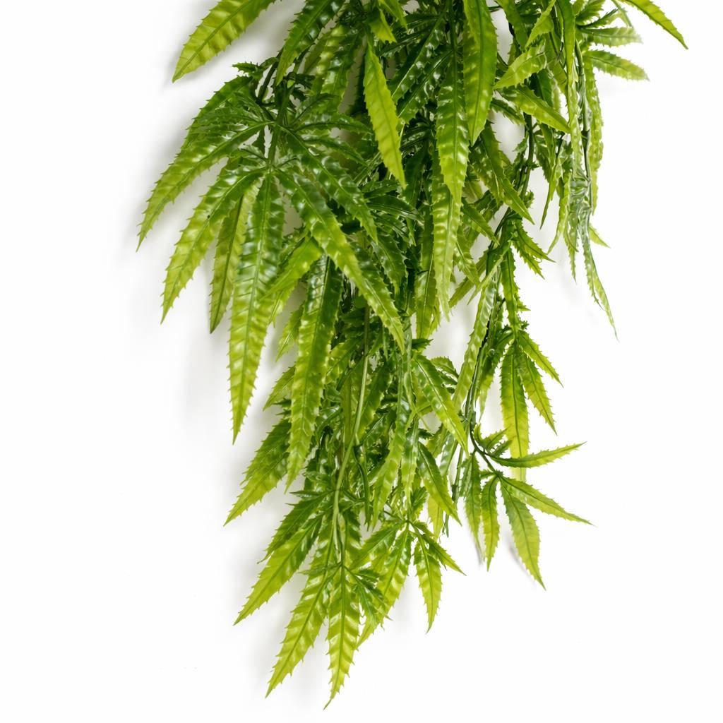 70cm Artificial Trailing Fern Botanik Plant Hanging Faux Greenery - Premium Quality