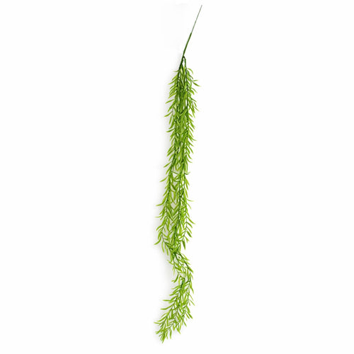100cm Artificial Trailing Rhipsalis Style Hanging Plant - Light Green Tips - Premium Quality