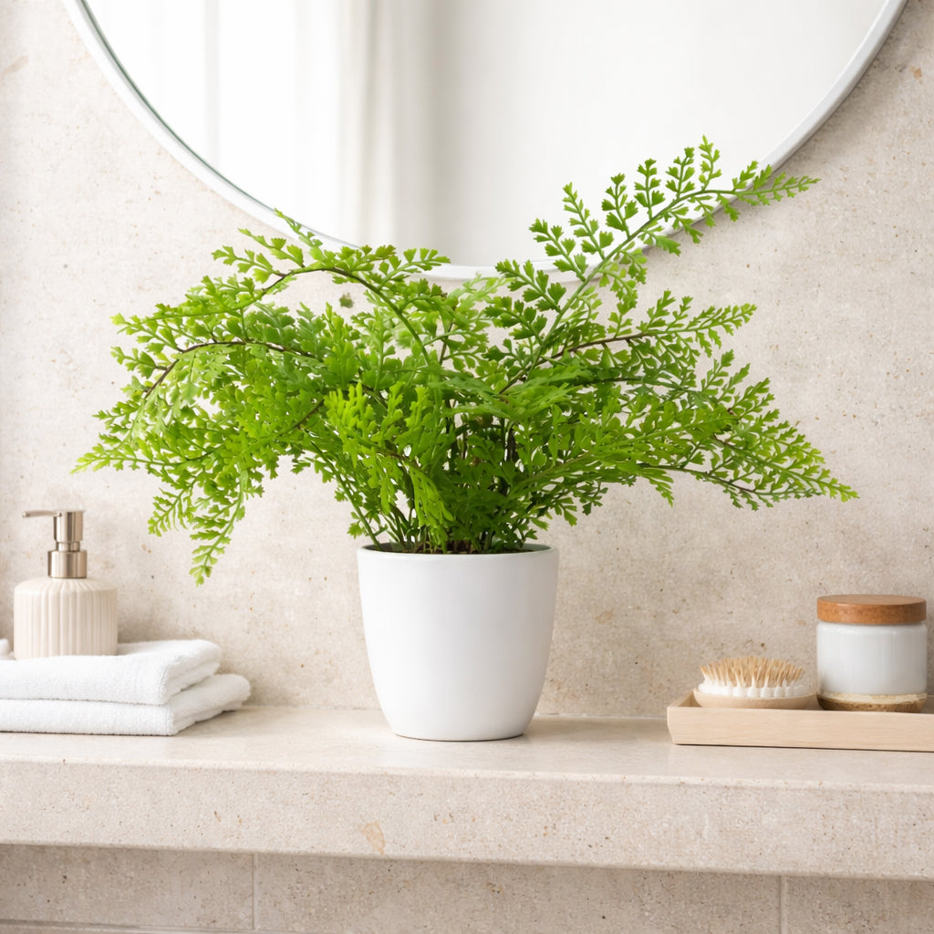 30cm Artificial Potted Southern Wood Fern