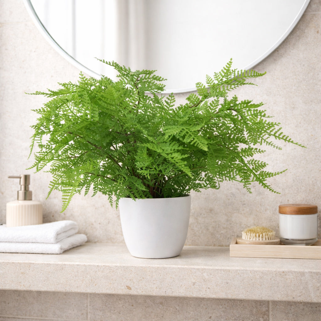 30cm Artificial Potted Royal Fern