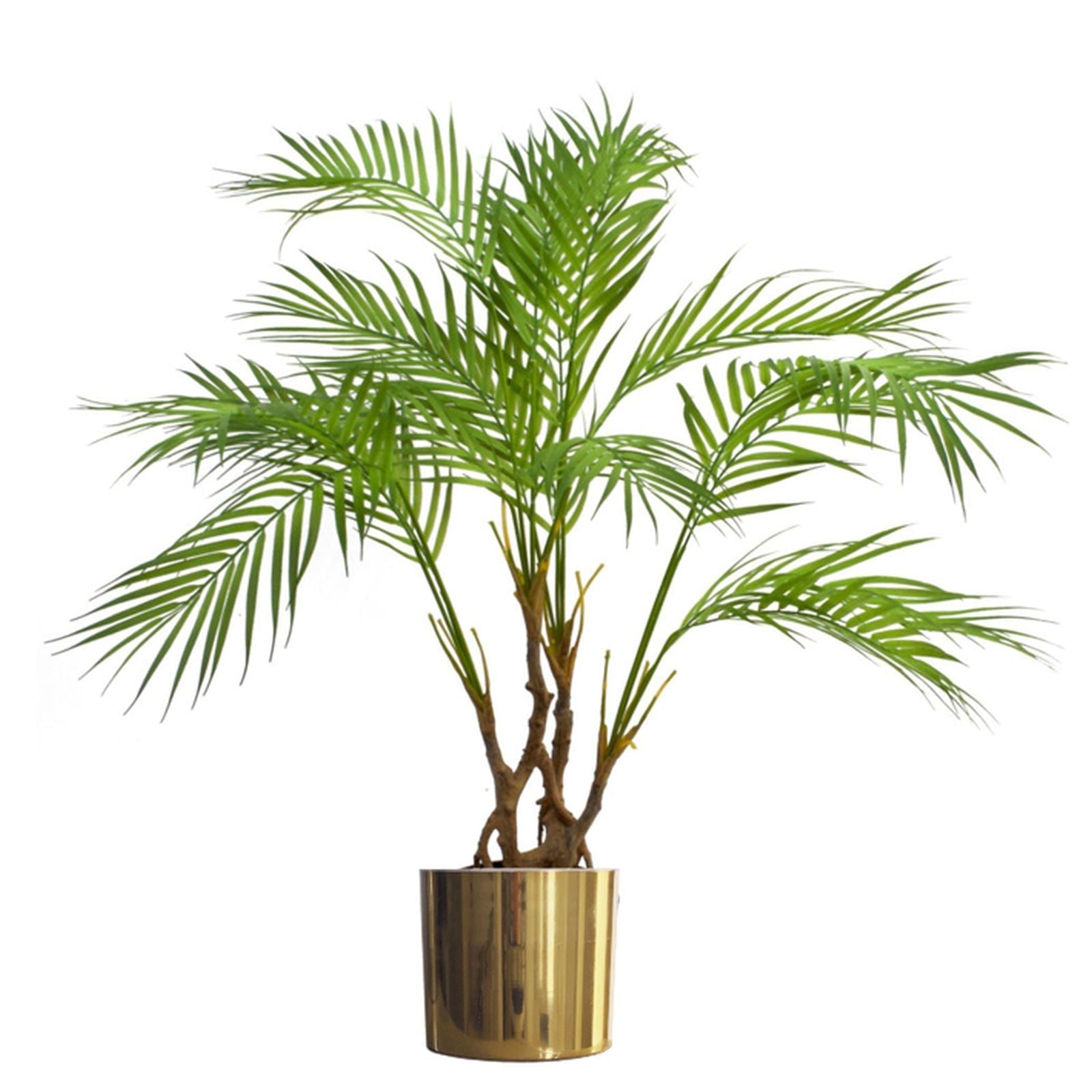 90cm Artificial Areca Palm Plant Twisted Detail Trunk