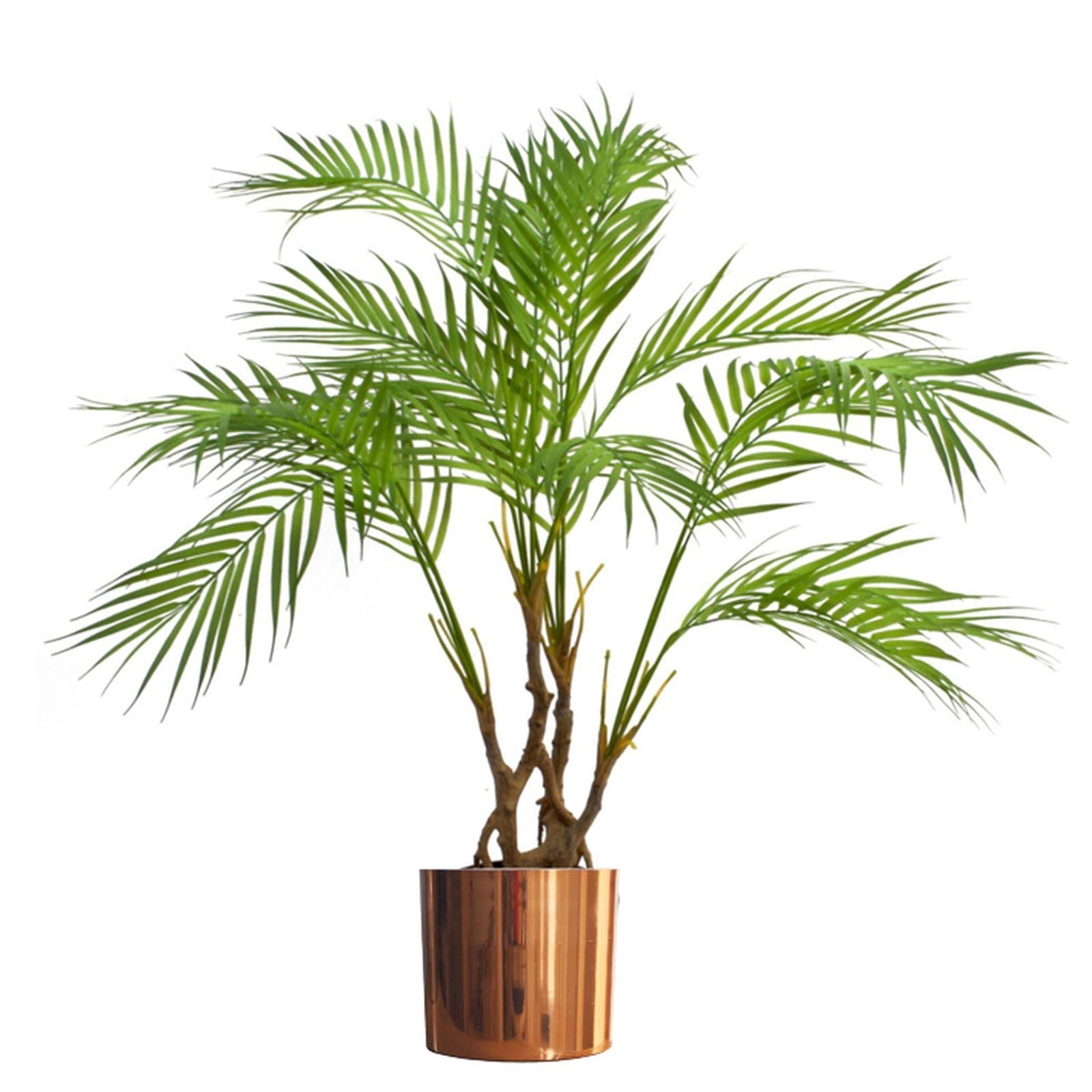 90cm Artificial Areca Palm Plant Twisted Detail Trunk