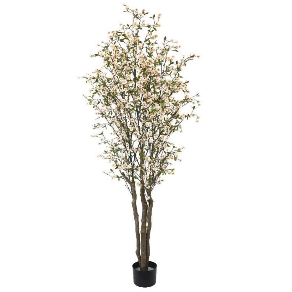210cm Artificial Fire Retardant Cherry Blossom Tree with 1206 Flowers - Premium Quality