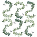 6 x 150cm Artificial Hanging Trailing Evergreen Plant - Premium Quality