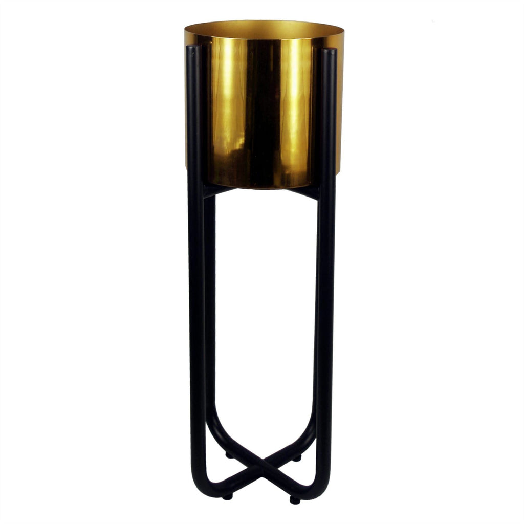 Large Black Planter Stand (Planter not included) 62cm x 18cm - Premium Quality