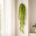 80cm Artificial Trailing Fern Style Hanging Plant Faux Greenery Vine - Premium Quality