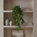 75cm Artificial Trailing Round Botanik Hanging Foliage Plant - Deep Forest Green - Premium Quality