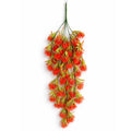 75cm Artificial Red Thistle Trailing Hanging Plant Faux Floral - Premium Quality
