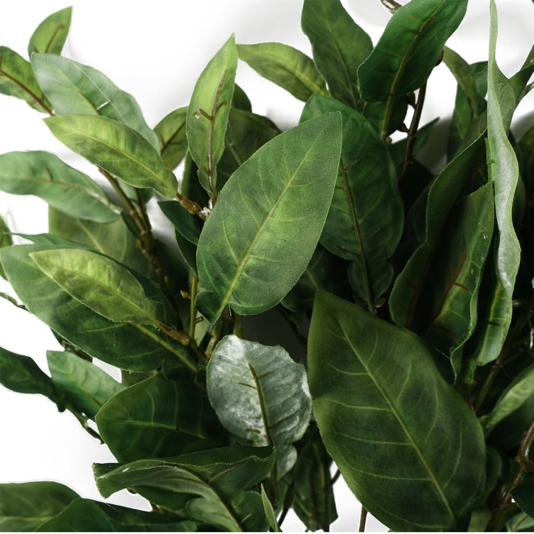 Pack of 6 x 90cm Artificial Ficus Foliage Stem - Premium Quality