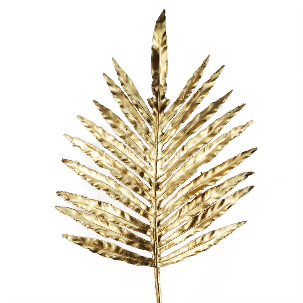 Artificial Pack of 6 x 95cm Gold Palm Botanik - Premium Quality