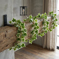 160cm Artificial Ivy Garland Trailing Hanging Plant Faux Foliage - Variegated - Premium Quality