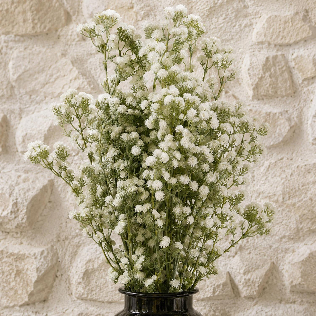 Pack of 6 x 85cm Gypsophila White Stem - Premium Quality
