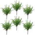 6 x 45cm Artificial Asparagus Fern Plant - Premium Quality