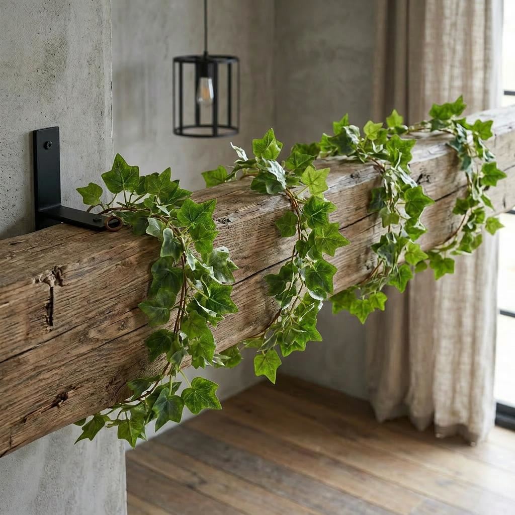 160cm Artificial Ivy Garland Trailing Hanging Plant Faux Foliage - Green - Premium Quality