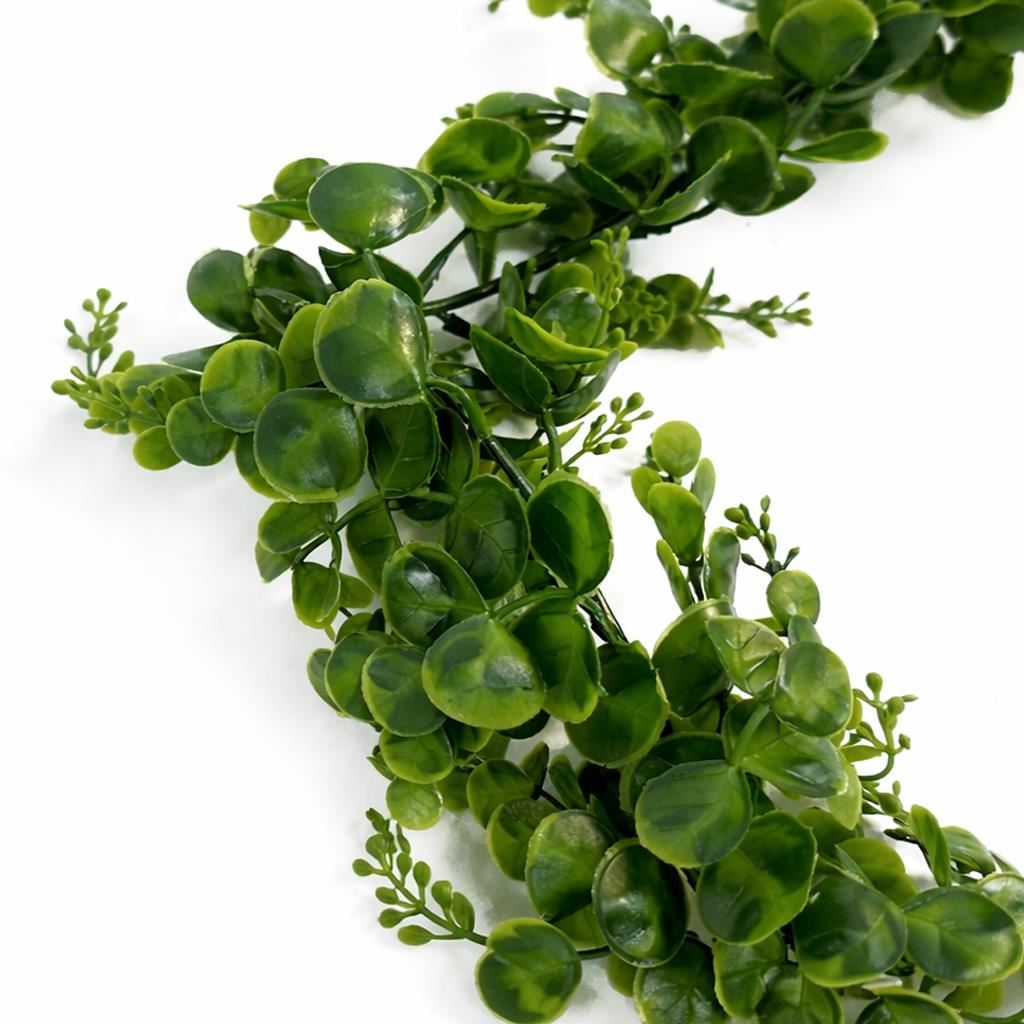 180cm Artificial Eucalyptus Style Green Garland Hanging Decoration - Premium Quality