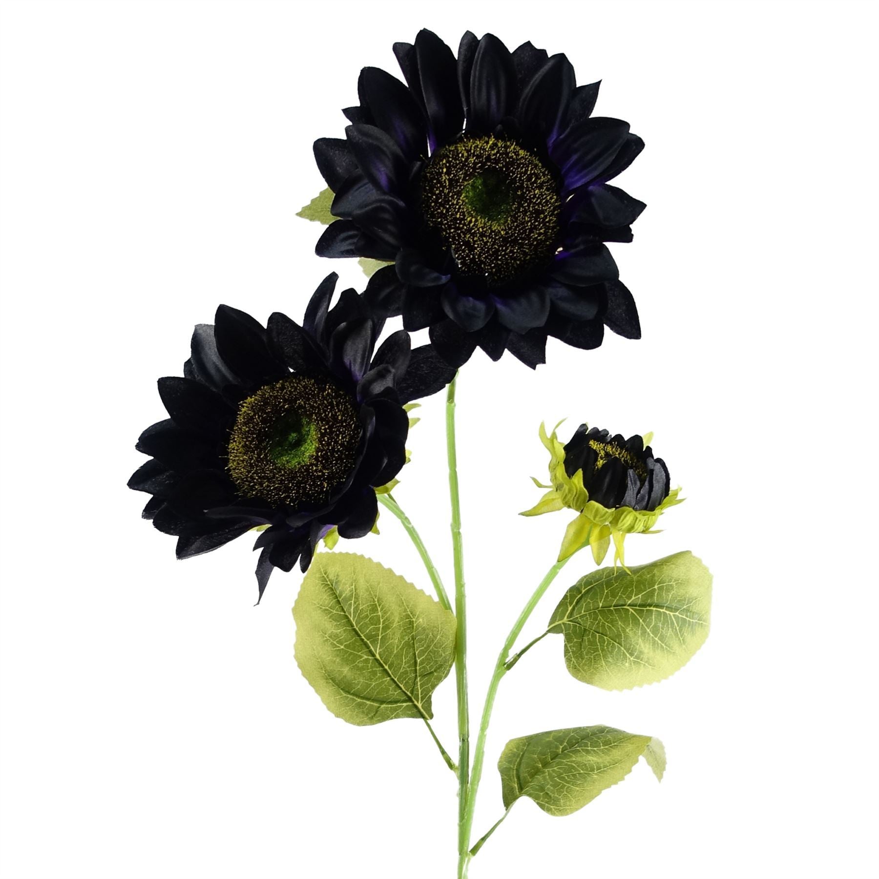 Pack of 6 x 88cm Purple Artificial Sunflower - 18 heads - Premium Quality