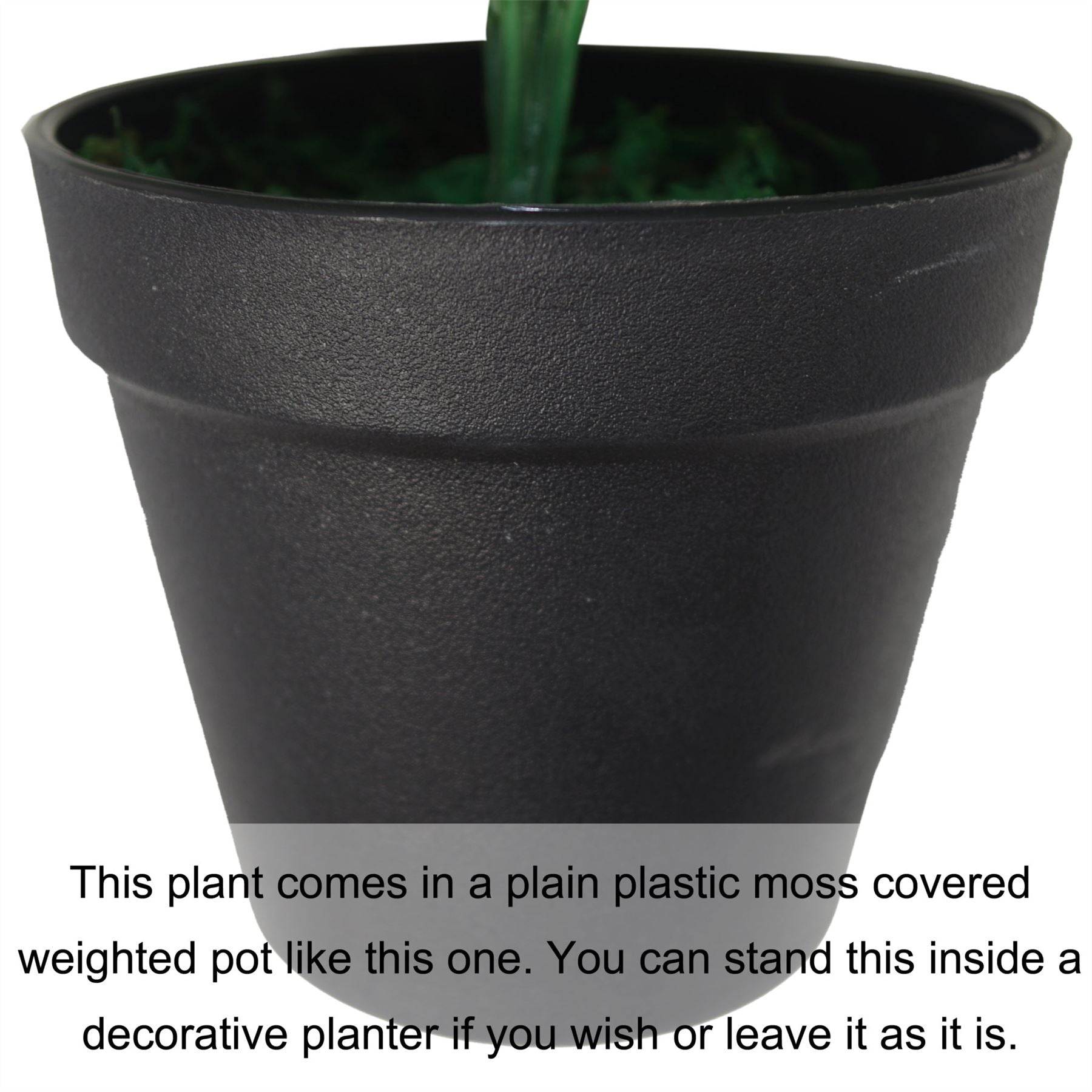 45cm Botanik Realistic Large Artificial Foliage Plant with Pot