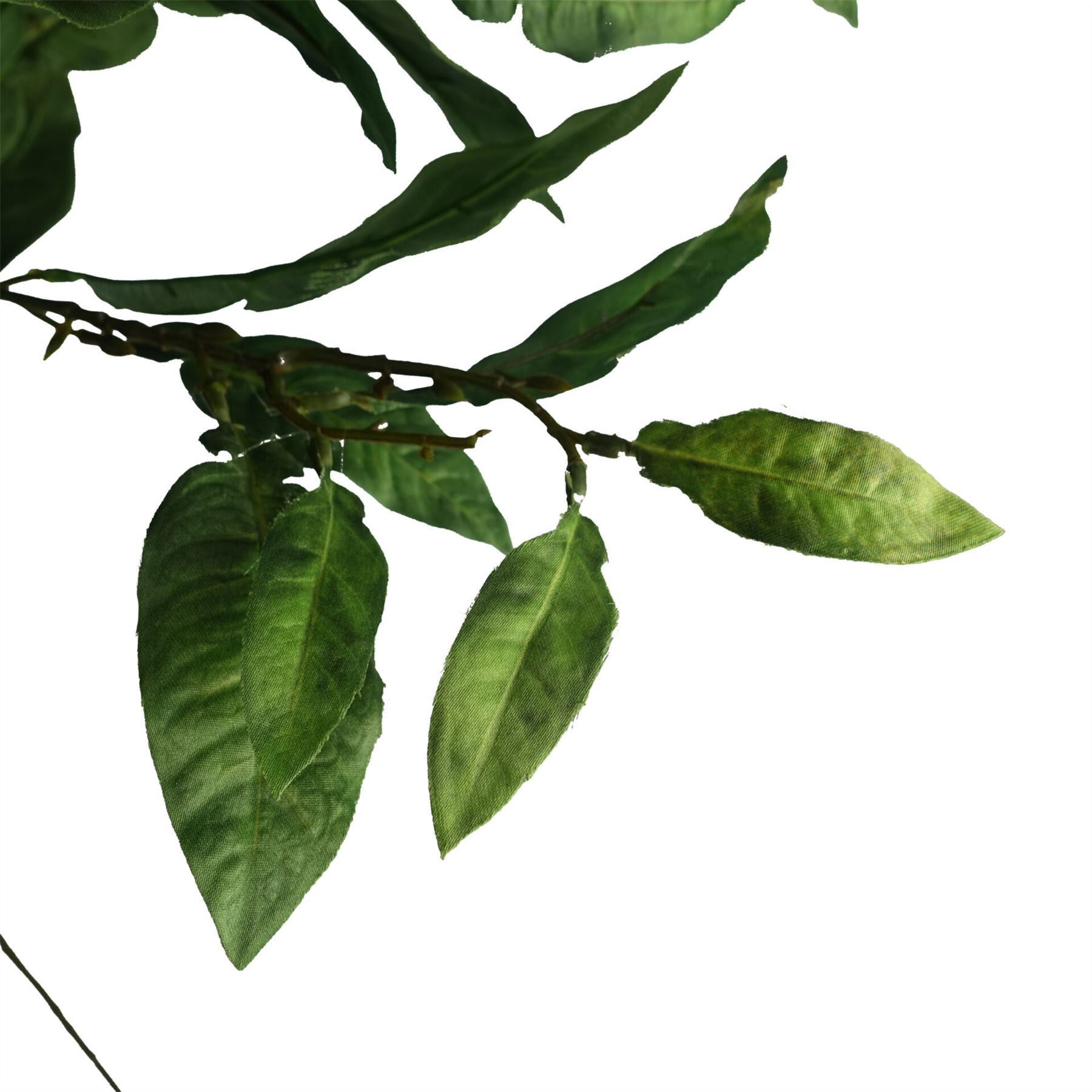 Pack of 6 x 90cm Artificial Ficus Foliage Stem - Premium Quality