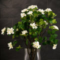 Pack of 6 x 60cm Flower Foliage Spray - White - Premium Quality
