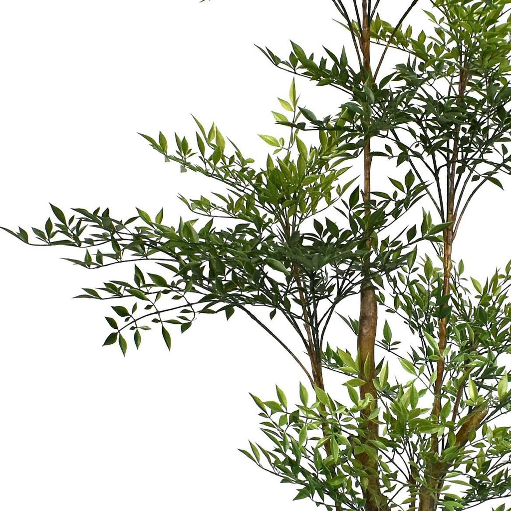 165cm Artificial Fire Retardant Nandina Tree with 4857 Leaves - Premium Quality