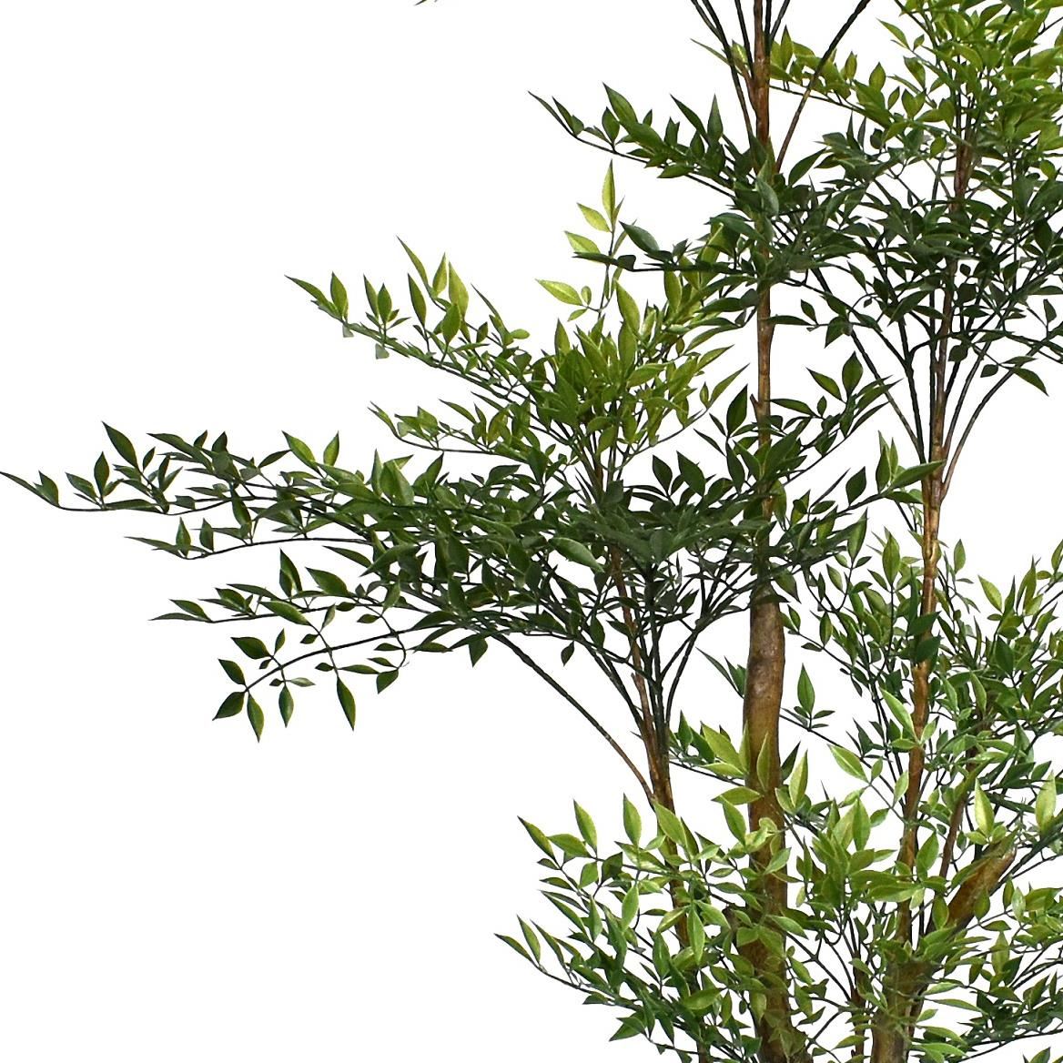 165cm Artificial Fire Retardant Nandina Tree with 4857 Leaves - Premium Quality