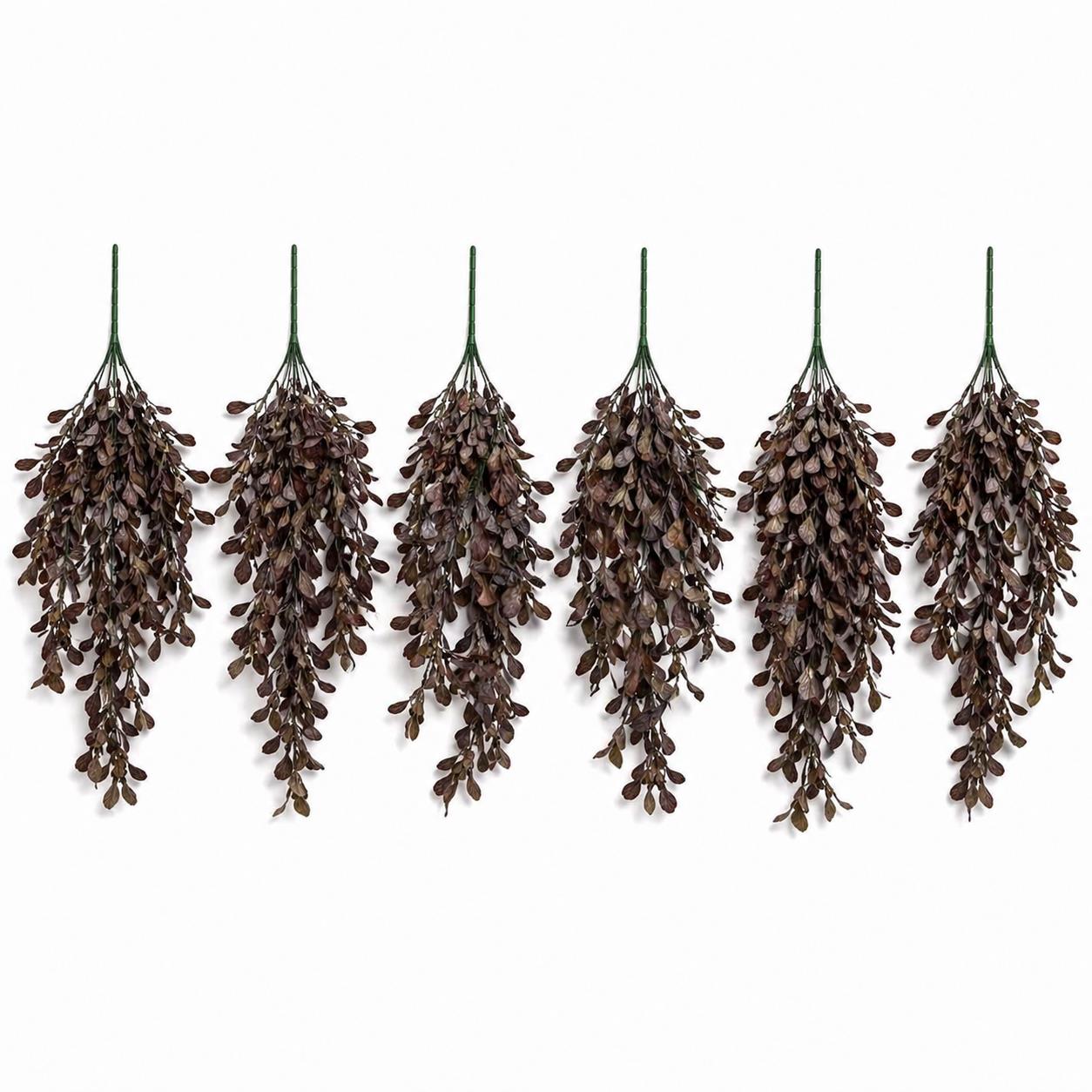 70cm Artificial Trailing Botanik Spray Stem - Dusty Purple - Premium Quality