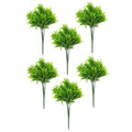 Artificial Pack of 6 x 30cm Fire Resistant Foliage Mini Botanik Stem - Premium Quality