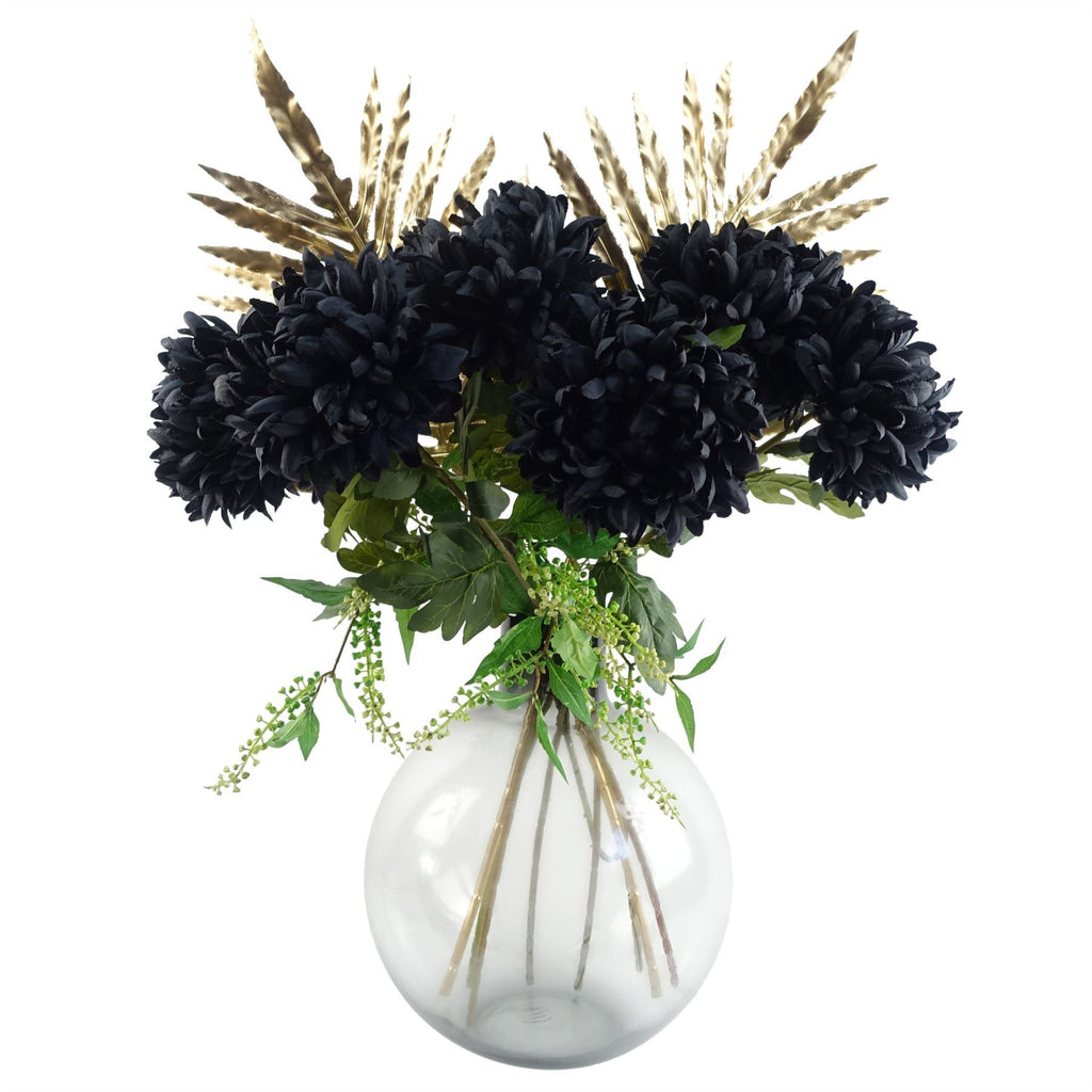 Pack of 6 x 85cm Artificial Green Foliage Spray - Premium Quality