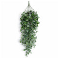 75cm Artificial Trailing Round Botanik Hanging Foliage Plant - Soft Eucalyptus Green - Premium Quality
