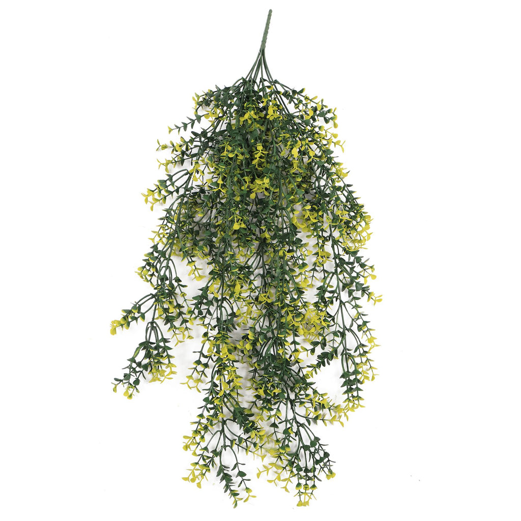 Hanging UV and Fire Resistant Artificial Variegated Plant 76cm - Premium Quality