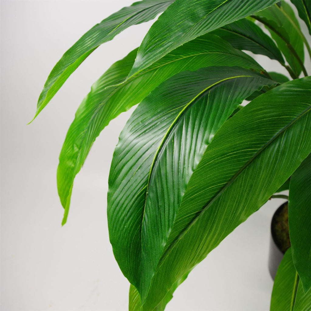 90cm Artificial Calathea Plant Dark Green - Premium Quality