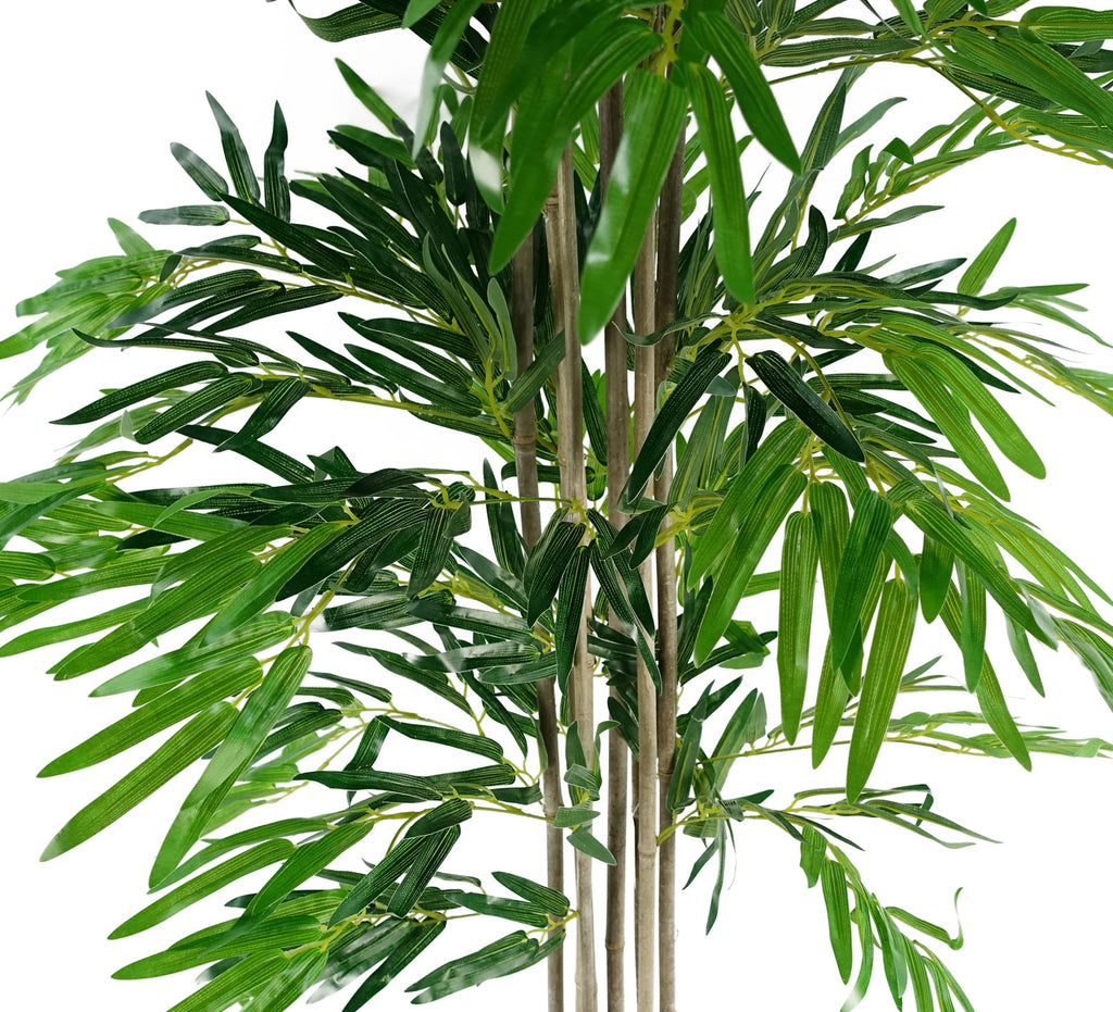 180cm (6ft) Artificial Bamboo Plants Trees Natural Green XL