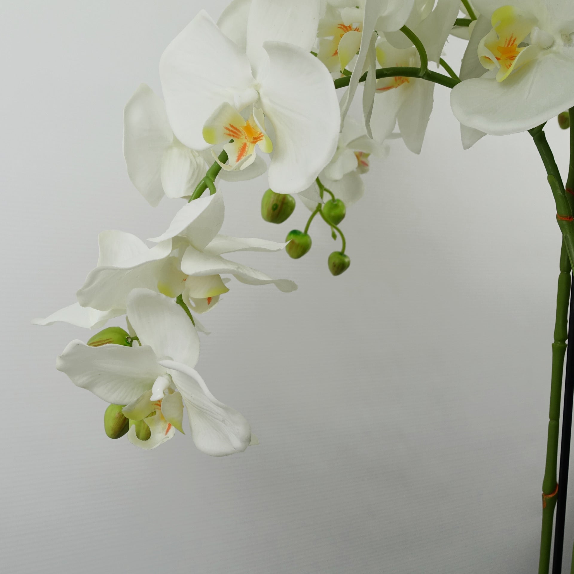 150cm Giant White Orchid Plant Artificial 189 flowers REAL TOUCH
