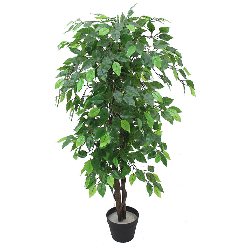 120cm Artificial Ficus Tree and Plant Large Bushy Shape