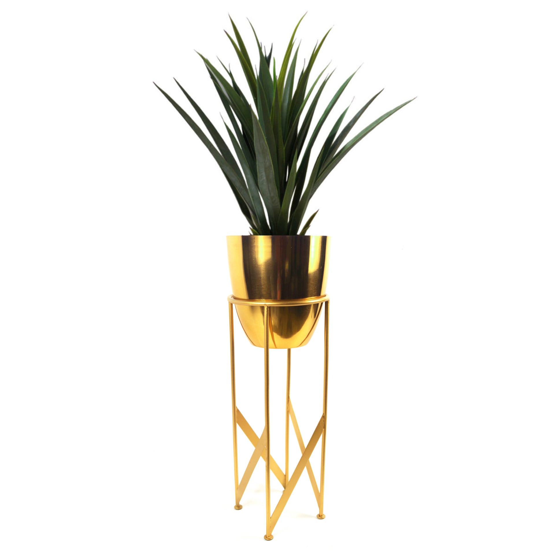90cm Artificial Yukka Plant with Planter and Stand
