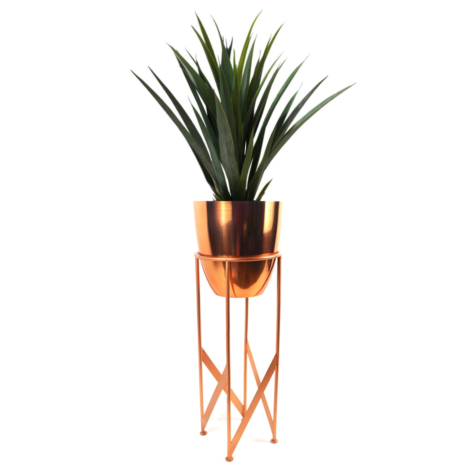 90cm Artificial Yukka Plant with Planter and Stand