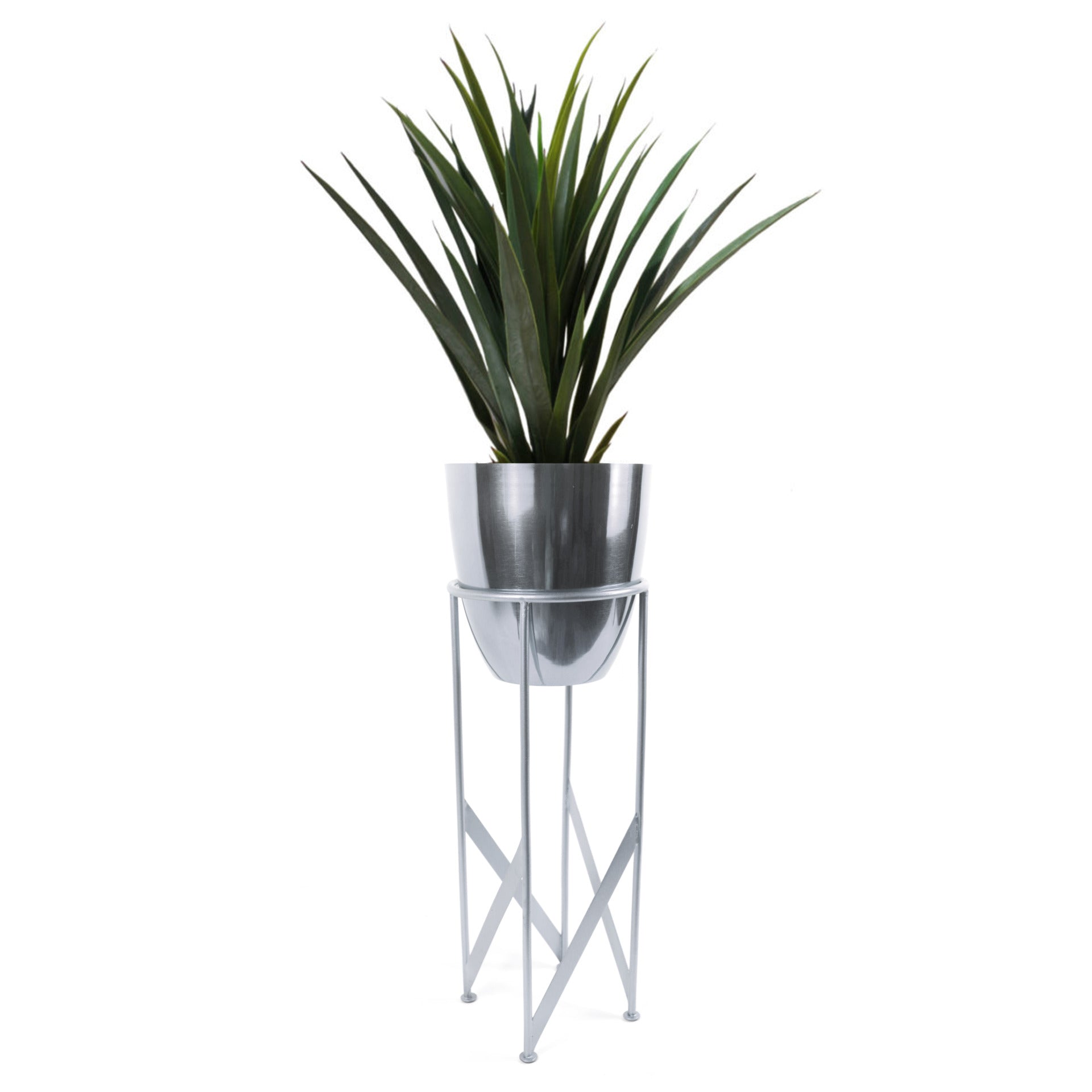 90cm Artificial Yukka Plant with Planter and Stand