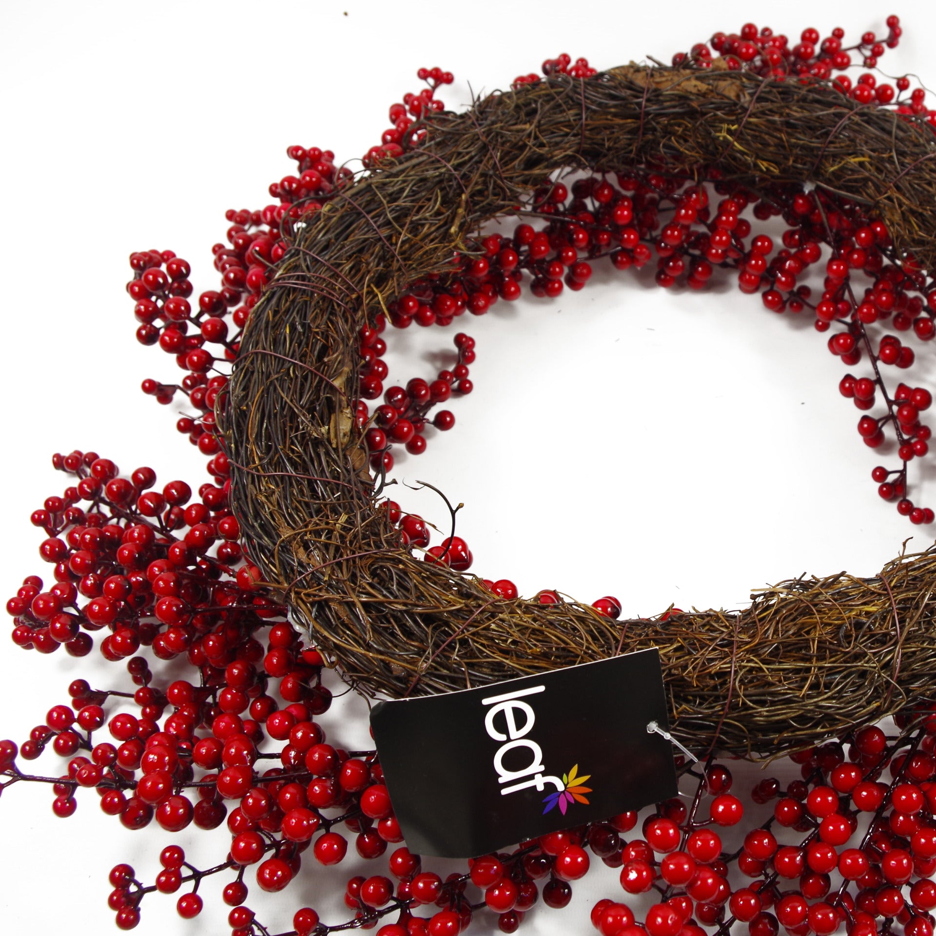 60cm (24") Extra Large Luxury Artificial Christmas Red Berry Wreath