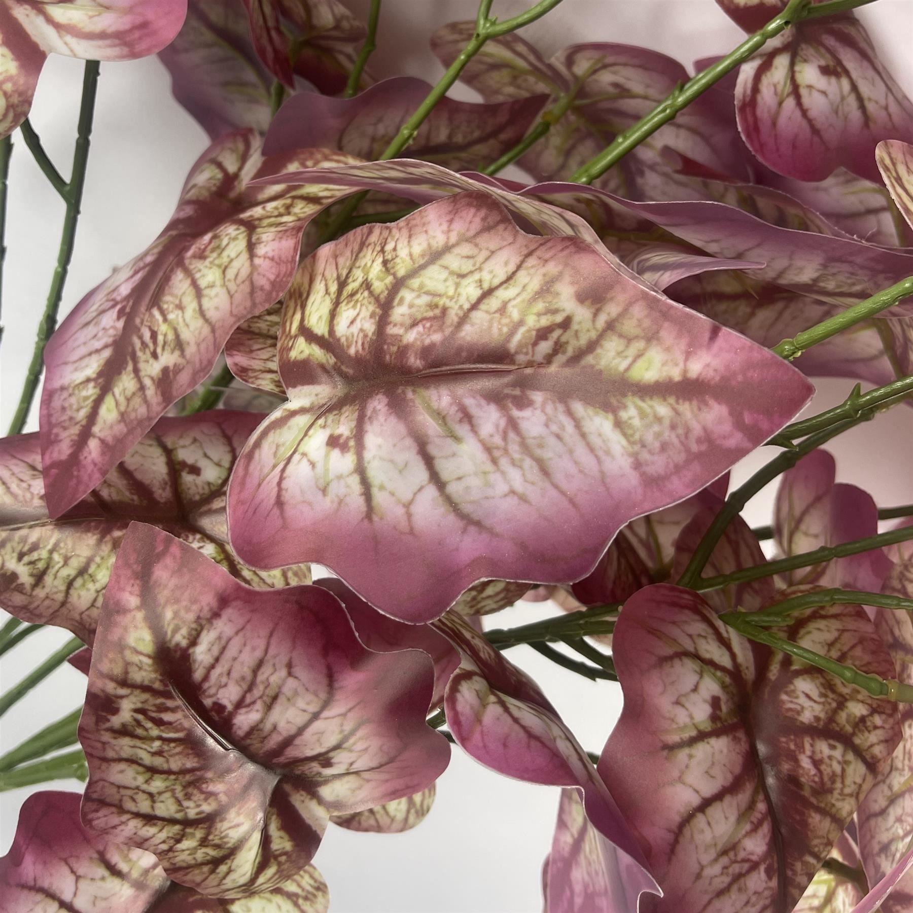 Pack of 6 x 85cm Artificial Purple Botanik Foliage - Premium Quality